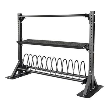 USR Miletos-A-R30 3 Katlı Bumper Plaka-Dambıl-Kettlebell-Wallball Rafı