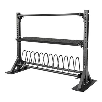 USR Miletos-A-R30 3 Katlı Bumper Plaka-Dambıl-Kettlebell-Wallball Rafı