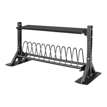 USR Miletos-B-R20 2 Katlı Bumper Plaka-Dambıl-Kettlebell Rafı