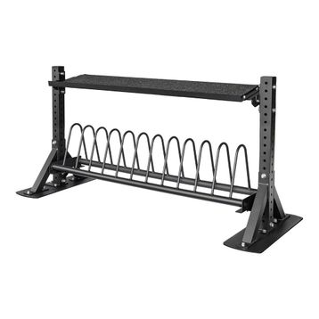 USR Miletos-B-R20 2 Katlı Bumper Plaka-Dambıl-Kettlebell Rafı