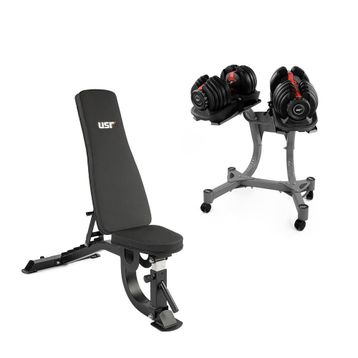 USR Mnara-48 Ayarlı Bench-2x24 kg Dambıl Seti