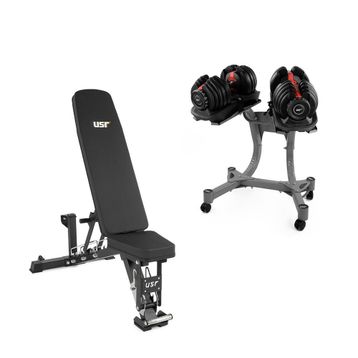 USR Myra-48 Ayarlı Bench-2x24 kg Dambıl Seti