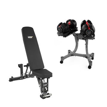 USR Myra-48 Ayarlı Bench-2x24 kg Dambıl Seti