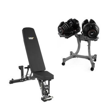 USR Myra-80 Ayarlı Bench-2x40 Kg Dambıl Seti