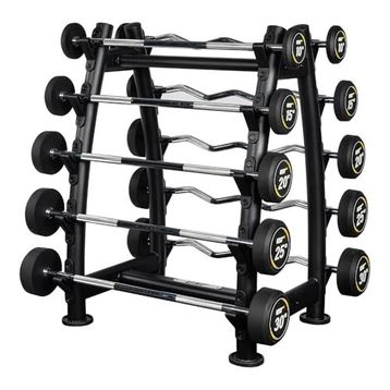 USR Priene BR100DZ 10 lu Barbell-Raf Set