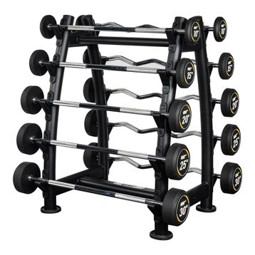 USR Priene BR100DZ 10 lu Barbell-Raf Set