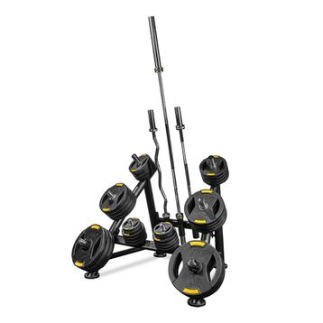 USR Priene WR100S 265 kg Plaka-Bar-Raf Set