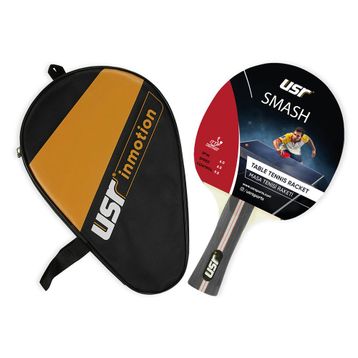 USR Smash-RC Masa Tenisi Raket + 3 Top + Kılıf Set