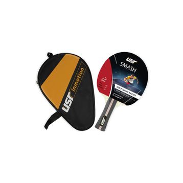 USR Smash-RC Masa Tenisi Raket + 3 Top + Kılıf Set