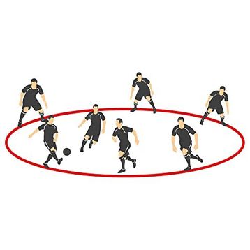 USR TKTK5 Tiki Taka Futbol Pas Çemberi