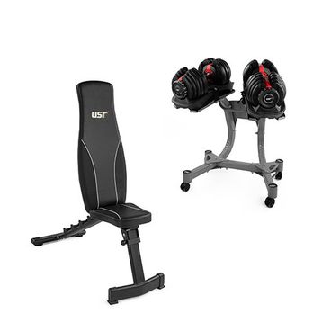 USR Tlos-48 Ayarlı Bench 2x24 kg Dambıl Seti