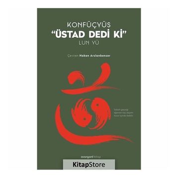 Üstad Dedi Ki - Lun Yü - Konfüçyus