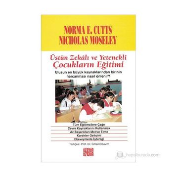 ÜSTÜN ZEKALI VE YETENEKLI ÇOCUKLARIN EĞITIMI - NORMA E CUTTS