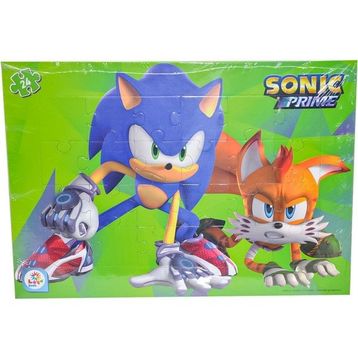 Utku Oyuncak SO7866 Sonic 24 Parça Frame Puzzle