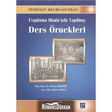 Uygulama Okulu’nda Yapılmış Ders Örnekleri - Güray Kırpık Şahin Oruç