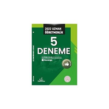 Uzman Öğretmenlik 5 Deneme - Kalemkitap