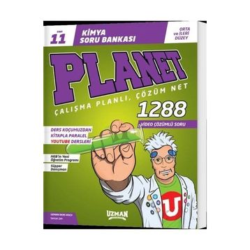 Uzman Yayınları 11. Sınıf Planet Kimya Soru Bankası
