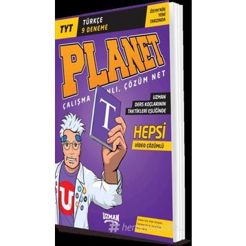 Uzman Yayınları TYT Türkçe Planet 9 Deneme