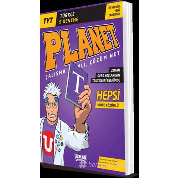 Uzman Yayınları TYT Türkçe Planet 9 Deneme