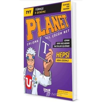 Uzman Yayınları TYT Türkçe Planet 9 Deneme