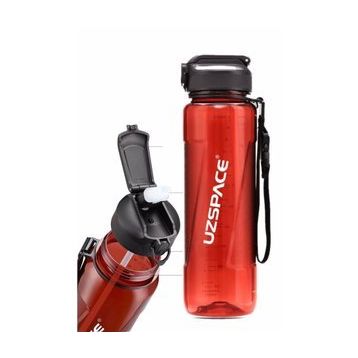 Uzspace 1000 ml Kırmızı Tritan Matara