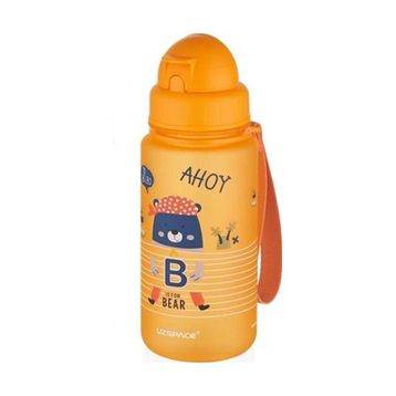 Uzspace 3024 Dynamic Orange-Bear 400 ml Tritan Matara