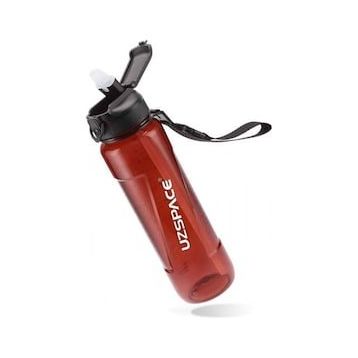 Uzspace 6056 Tritan 850 ml Kırmızı Matara