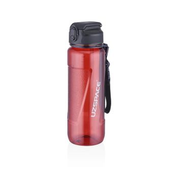 Uzspace 6056 Tritan 850 ml Kırmızı Matara