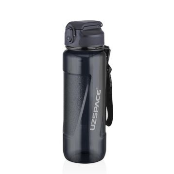 Uzspace 6056 Tritan 850 ml Siyah Matara