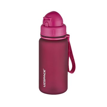 Uzspace Fiftyfifty 400 ml - Kırmızı Pipetli Tritan Su Matarası