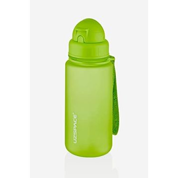 Uzspace Fiftyfifty 400 ml - Yeşil Pipetli Tritan Su Matarası