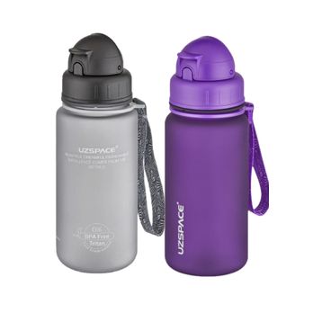 Uzspace Mavi Tritan 400 ml Bpa Free Matara