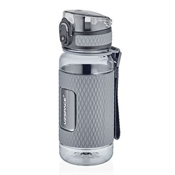 Uzspace Tritan 400 ml Açık Gri Matara
