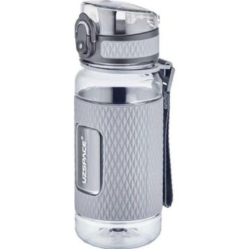 Uzspace Tritan 400 ml Açık Gri Matara