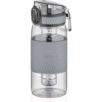 Uzspace Tritan Gri 380 ml Matara