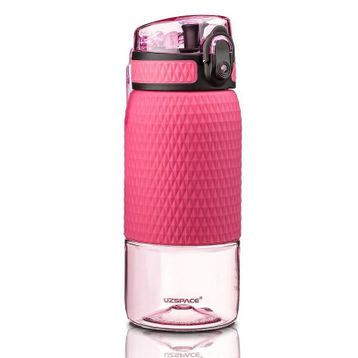Uzspace Tritan Pembe 380 ml Matara