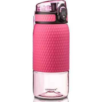 Uzspace Tritan Pembe 380 ml Matara