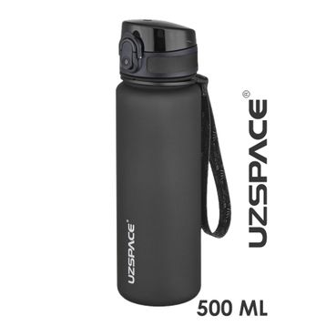 Uzspace Tritan Siyah 500 ml Suluk