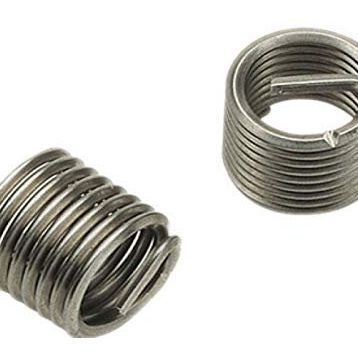 V-Coil M11x1.25 2.5D Yay Kapalı Uzunluğu 22 mm 100 Adet Helicoil Yay