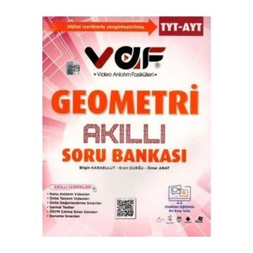 Vaf Yayınları TYT-AYT Geometri Akıllı Soru Bankası