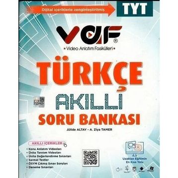 Vaf Yayınları TYT Türkçe Akıllı Soru Bankası