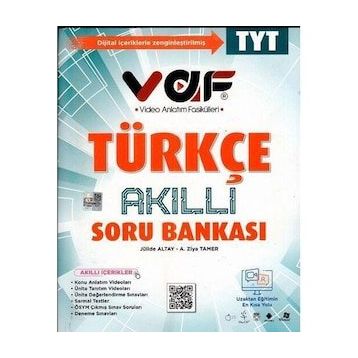 Vaf Yayınları TYT Türkçe Akıllı Soru Bankası