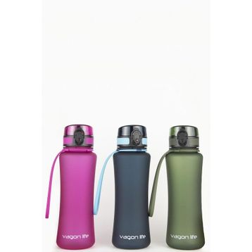 Vagon 5026 Uzspace Suluk 550 ml Koku Yapmaz Gri Su Matarası