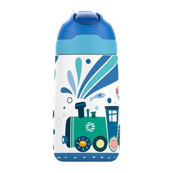Vagonlife 2055 Pipetli 350 ml Mavi Paslanmaz Çelik Termos