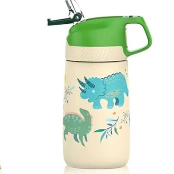 Vagonlife 2055 Pipetli 350 ml Yeşil Paslanmaz Çelik Termos