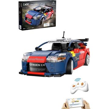 Vagonlife Cada Citroen C4 Wrc Uzaktan Kumandalı -C51078W 329 Parça Oyuncak Yapım Seti