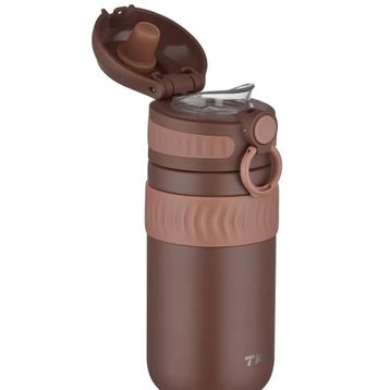 Vagonlife T-2006 450 ml Çikolata Kahve Çift Yalıtımlı Paslanmaz Çelik Termos