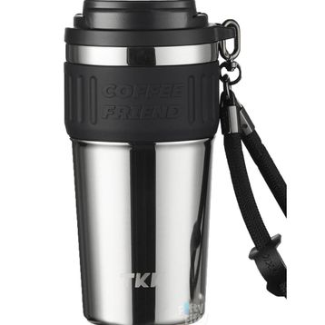 Vagonlife TKK 2023 630 ml Gri Özel Seri Çelik Mug Pipetli Termos