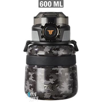 Vagonlife TKK 2029 600 ml Kamuflaj Çelik Termos