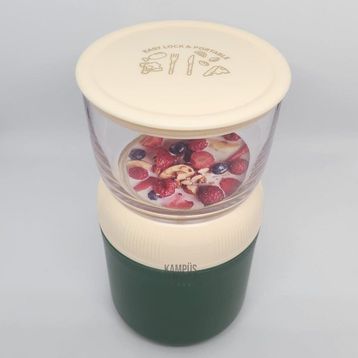Vagonlife XC-557 Yeşil 700 ml 2 Katlı Yeni Nesil Sefer Tası